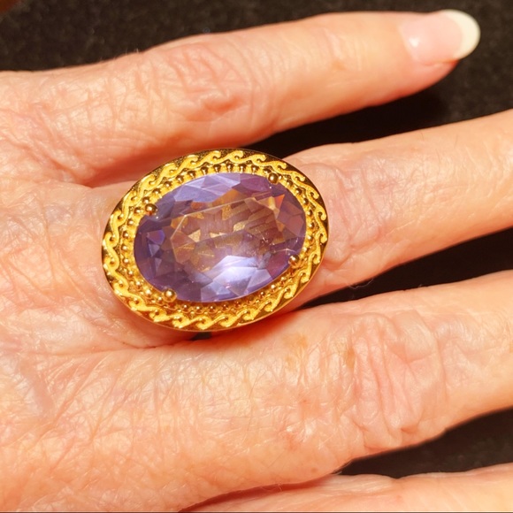💜Tanzanite Ring💜size 8 - Picture 4 of 10